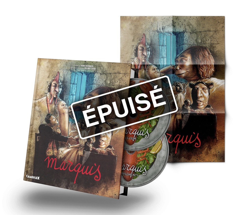 MARQUIS (1989) | 2 Blu-ray + A2 Poster