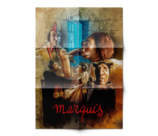 Affiche MARQUIS par Loïk Bihan